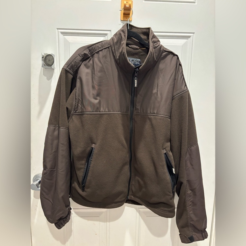 SPIEWAK XL REG S327 PUBLIC SAFETY PERFORMANCE FLEECE JACKET BROWN